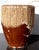 Auburn Tribal Embuutu Dual-Hide Drum Mid-Century Vintage Baganda Uganda For Sale - Image 8 of 13