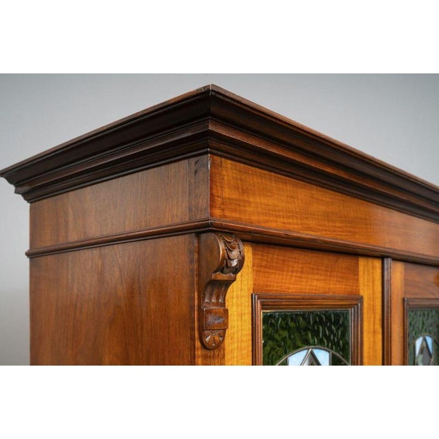 Gründerzeit Oak Bookcase, 1900s For Sale - Image 15 of 18