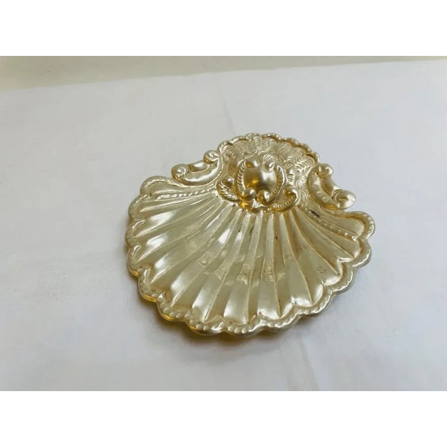 Shell-Shaped Silver Soap Dish, France, 1920s For Sale - Image 3 of 7