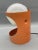 Orange Space Age Guggerli Table Lamp by Rico & Rosmarie Baltensweiler, Switzerland, 1960s For Sale - Image 8 of 11