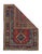 Antique Kurdish Rug Size 3'3'' x 4'1''. Circa 1890