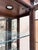 Brown Late 20th Century Henredon Georgian Style Mahogany Display Curio Cabinet For Sale - Image 8 of 12
