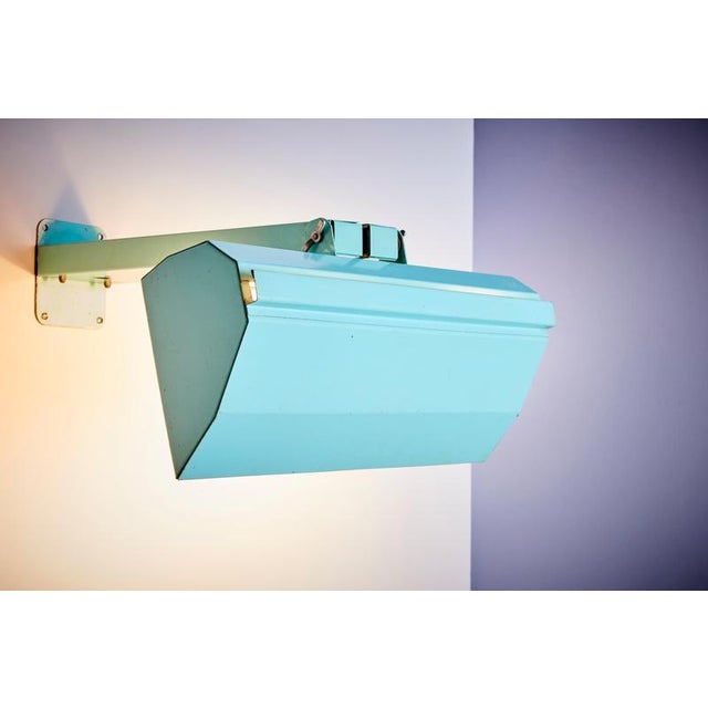 Architectural French Wall Lamp, 1950s For Sale - Image 3 of 10