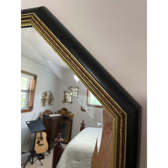 1970s 1970s-80s Large Beveled Octagonal Wall Mirror, Edward Art Products For Sale - Image 5 of 14