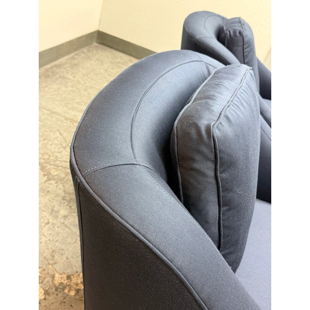 Laura Kirar for Baker Furniture Neue Lounge Chairs, Pair For Sale - Image 11 of 12