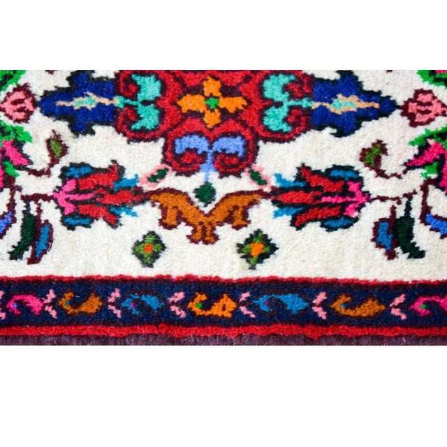Late 20th Century Vintage Hamadan Rug For Sale In Chicago - Image 6 of 12