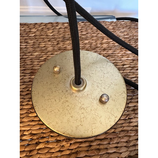 Vintage Brutalist Postmodern Ceiling Pendants -Set of 3 For Sale - Image 9 of 13