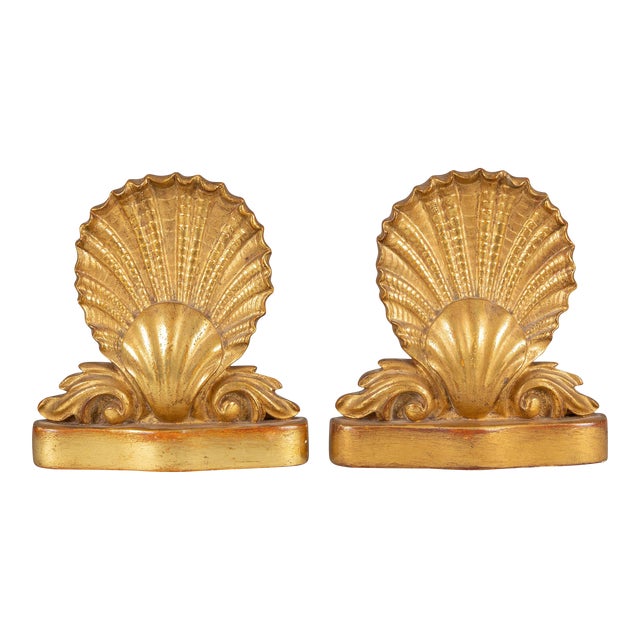 Vintage Italian Shell Bookends by a Pair Chairish