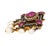 Red Antique Victorian No-Heat Ruby, Pearl, & Diamond Gold/Silver Brooch For Sale - Image 8 of 10