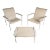 "Flight" Sling Stacking Lounge Chairs with One Ottoman by Brown Jordan, USA, circa 2011 - 3 Pieces For Sale