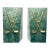 1990s Vintage Pair of Marble & Brass Golf Club Bookends For Sale