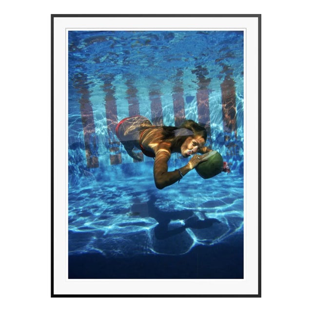 Slim Aarons, Underwater Drink, 1972, Colour Photograph For Sale