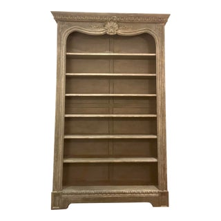 French Antique Open Bookshelf For Sale