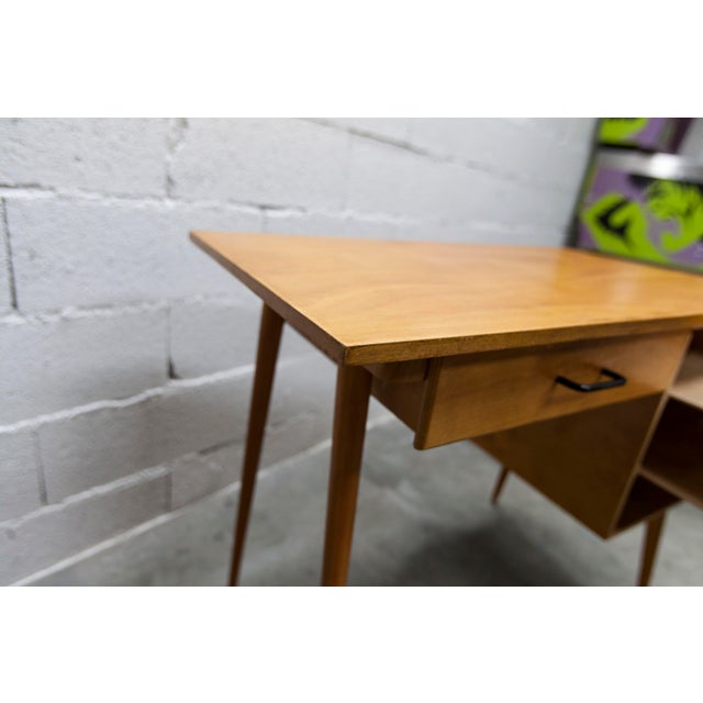 Eye Desk and Chair Set from Baumann, 1960, Set of 2 For Sale - Image 12 of 18