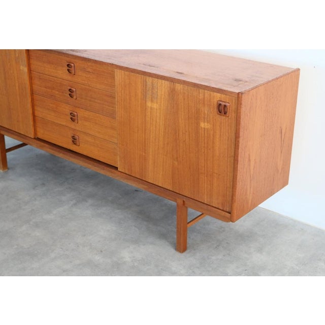 Wood Vintage Swedish Sideboard in Teak, 1960s For Sale - Image 7 of 11