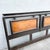 Mid 20th Century Vintage Chinoiserie Black and Burlwood King Size Headboard For Sale - Image 5 of 5