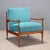 Vintage Teak Wood Armchair, 1960s For Sale - Image 11 of 11
