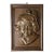 Bronze Portrait Plaque of a Young Girl For Sale
