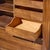 Wood Broyhill Brasilia Mid Century Walnut and Brass Gentlemans Chest Highboy Dresser For Sale - Image 7 of 10