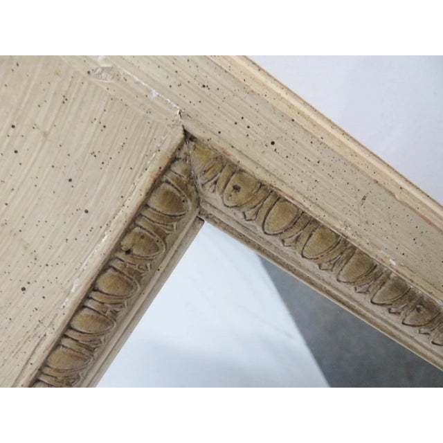 Italian Italian Style Cream Ormolu Mounted Mirror For Sale - Image 3 of 4