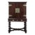 19th Century Dutch Collector’s Cabinet With Brass Hardware For Sale