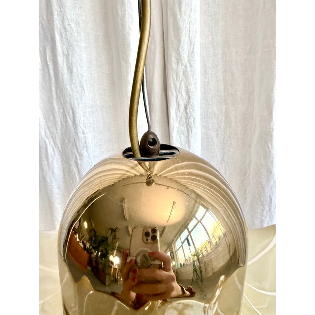 Mid-Century Modern Murano Glass Handkerchief Pendant Light, Italy, 1970s For Sale - Image 13 of 18