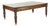 Antique English Writing Desk on Wheels with Drawers and Green Leather Top For Sale