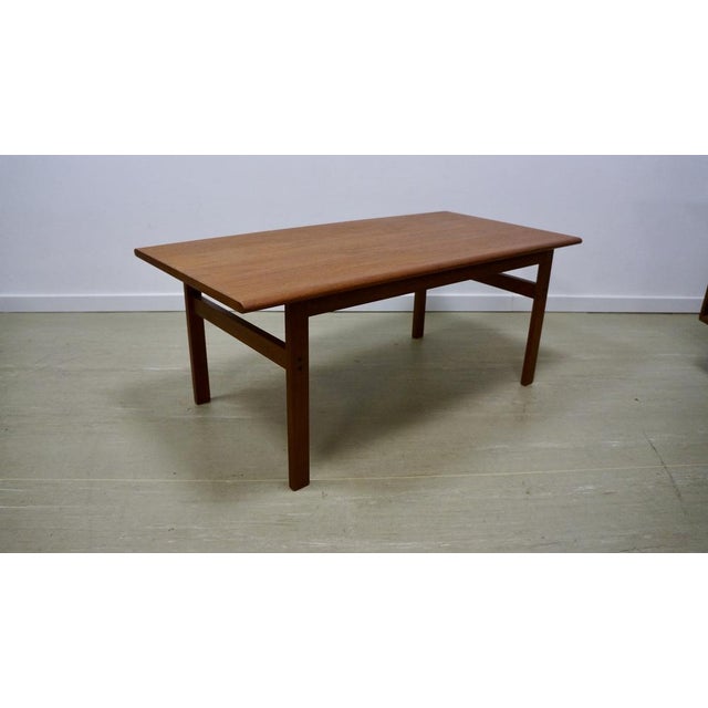 Capella Coffee Table in Teak by Illum Wikkelsø for Niels Eilersen, 1960s For Sale - Image 9 of 12