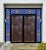 Excellent vintage solid wood handmade and hand -carved door room door sliding door barn gate made of solid cedar wood from...