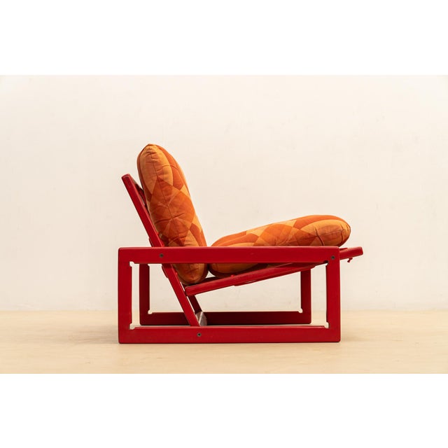 Cassina Set of Carlotta Lounge Chair by Tobia & Afra Scarpa for Cassina, 1970 For Sale - Image 4 of 9