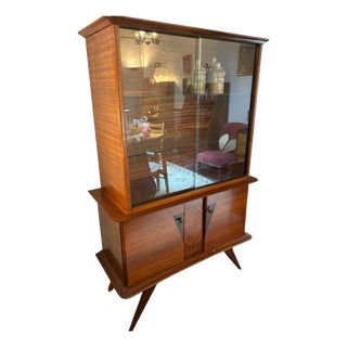 Italian Modernist Display Cabinet by Paolo Buffa, 1950s For Sale