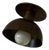 Corridor Spotlight with Brown Shade and Brass Fittings, 2010s For Sale