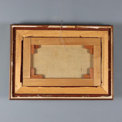 Lorenzo Gignous, Landscape, Oil on Canvas, Framed For Sale - Image 12 of 13