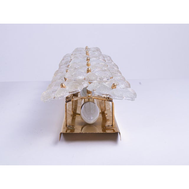 Vintage Wall Sconces in Crystal and Brass by Ernst Palme, Germany, 1960, Set of 2 For Sale - Image 10 of 18