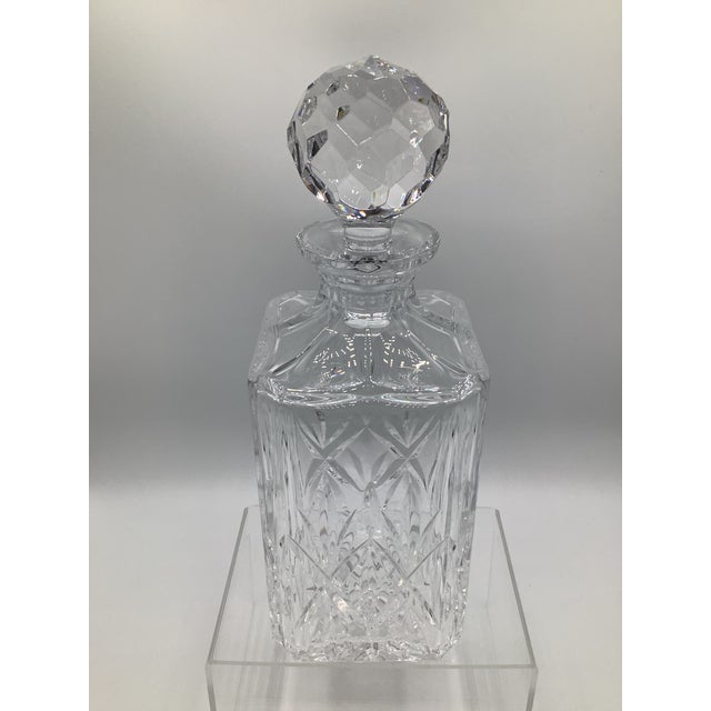 American Vintage Tiffany & Co Crystal Decanter Sybil Pattern by Sybil Connolly For Sale - Image 3 of 8