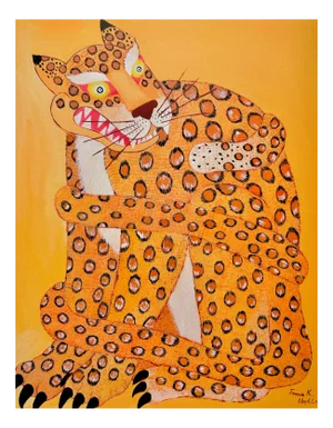 Tamara K. Lloyd-Cox, Hold Me Tight, Acrylic on Canvas