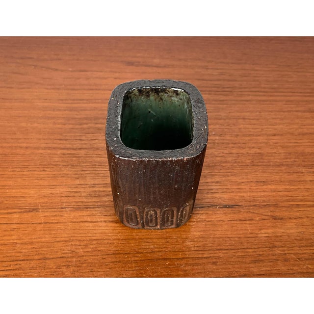 Mid-Century Modern Danish Studio Pottery Bowl by Jytte Trebbien and Harry Nielsen for Tusbo, 1960s For Sale - Image 10 of 17