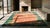 1920s Orange Floral Modern Antique Chinese Art Deco Rug 9' X 11'9" Handknotted Wool Carpet For Sale - Image 9 of 9