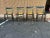 Traditional Early 20th Century Set of 4 Classical Partial Gilt and Ebonized Wood Cane Seat Dining Chairs For Sale - Image 3 of 11