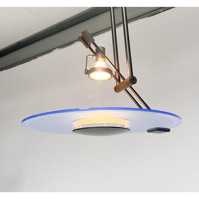 Manhattan Pendant Lamp by Alfred van Elk for Philips, 1980s For Sale - Image 9 of 15