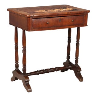 Italian Writing Desk in Cherrywood For Sale