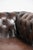 English Style Brown Cowhide Chesterfield 3-Seater Sofa For Sale - Image 9 of 12