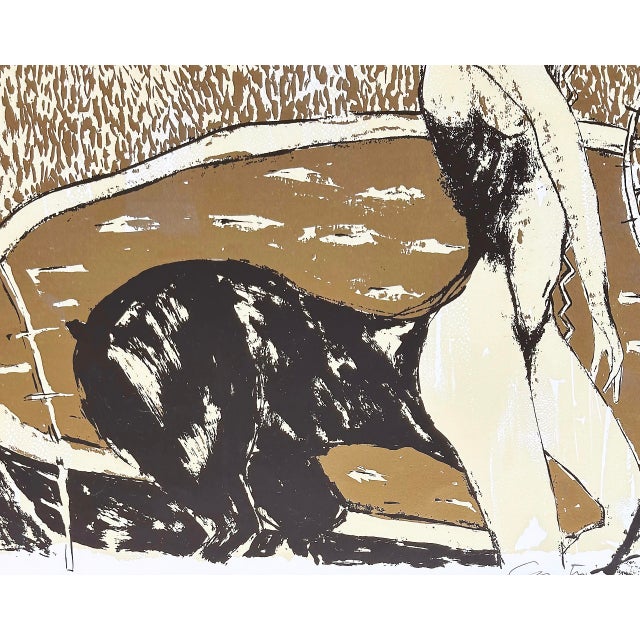 Late 20th Century Humberto Castro Lithograph #92 From an Edition of 100, Framed and Signed, 5 of 5 For Sale - Image 4 of 11
