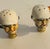 American 1950s Baseball Faces Lamp Finials - a Pair For Sale - Image 3 of 3
