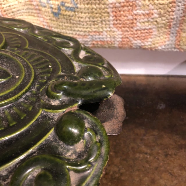 Vintage Italian Cast Iron Coal Holder For Sale In Dallas - Image 6 of 11
