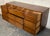 American of Martinsville Vintage Merton Gershun-Style Walnut Lowboy Dresser by Carlton House For Sale - Image 4 of 11
