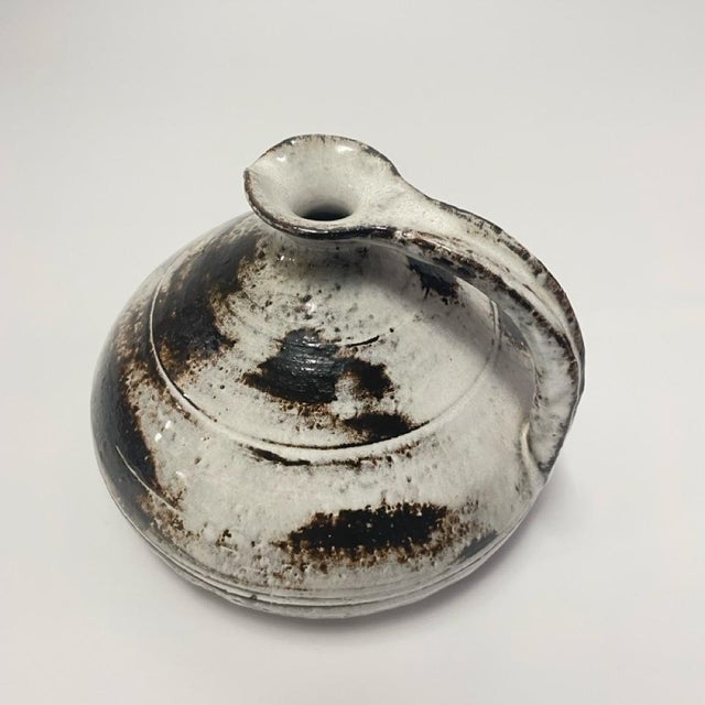 1960s Vintage Ceramic Pitcher and Cup by Gérard Hofmann, 1960s, Set of 2 For Sale - Image 5 of 8