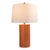 Ceramic Williamsburg for Port 68 Richmond Damask Coral Lamp For Sale - Image 7 of 7