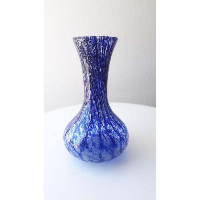 Vintage Italian Art Glass Vase, 1970s For Sale - Image 9 of 10