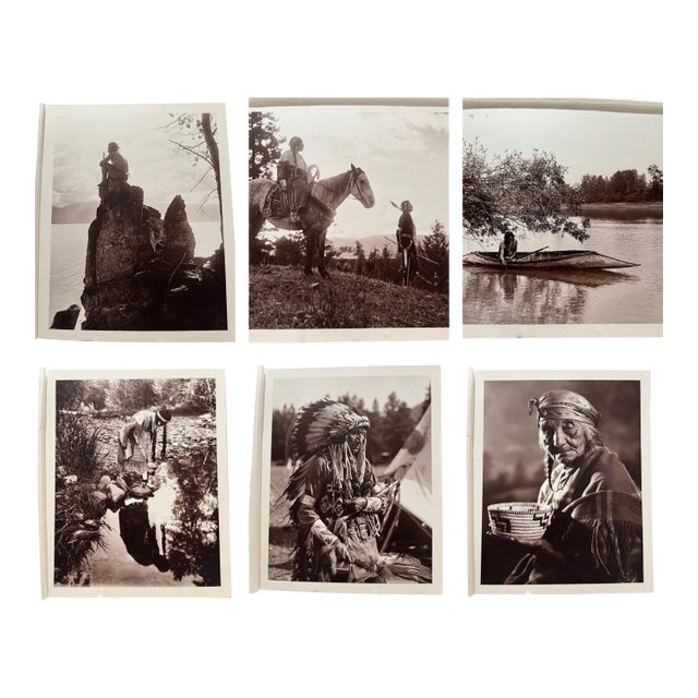Rollin H. McKay 1979 Native American Photographic Portfolio Set of Six 16x20 Coa For Sale